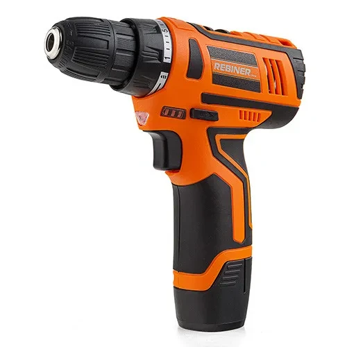 Шуруповерт аккумуляторный Rebiner RAD-12LiSL SPEED LOCK 12 В 2 скорости быстросменный патрон 2 АКБ/кейс (3020917569)