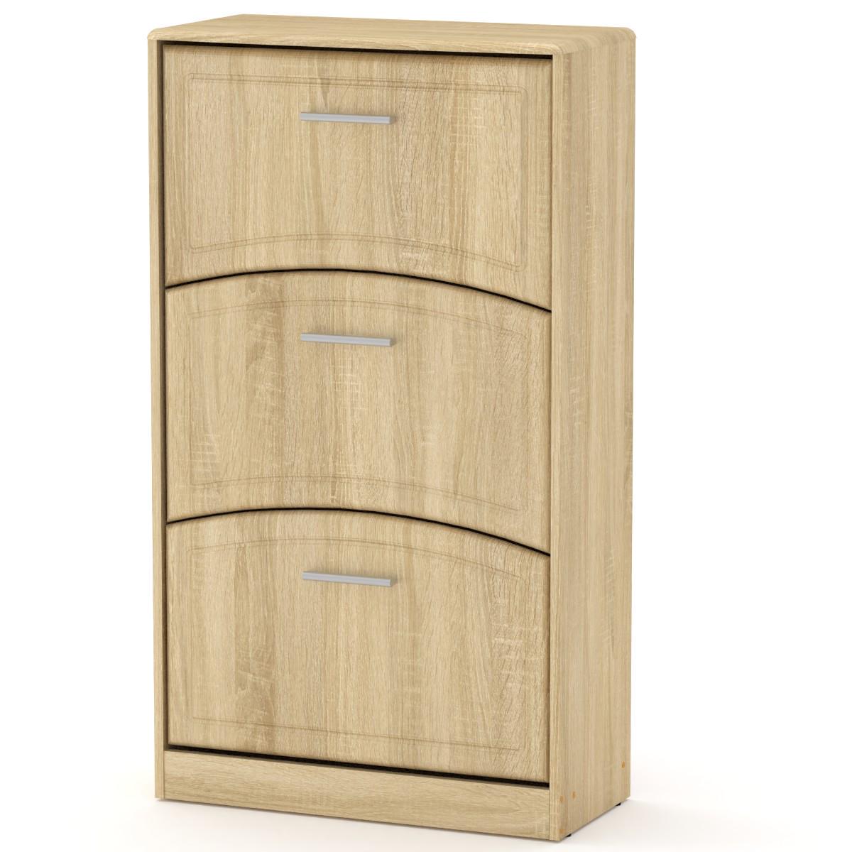 Тумба для обуви Компанит ТО-3Б МДФ Дуб сонома