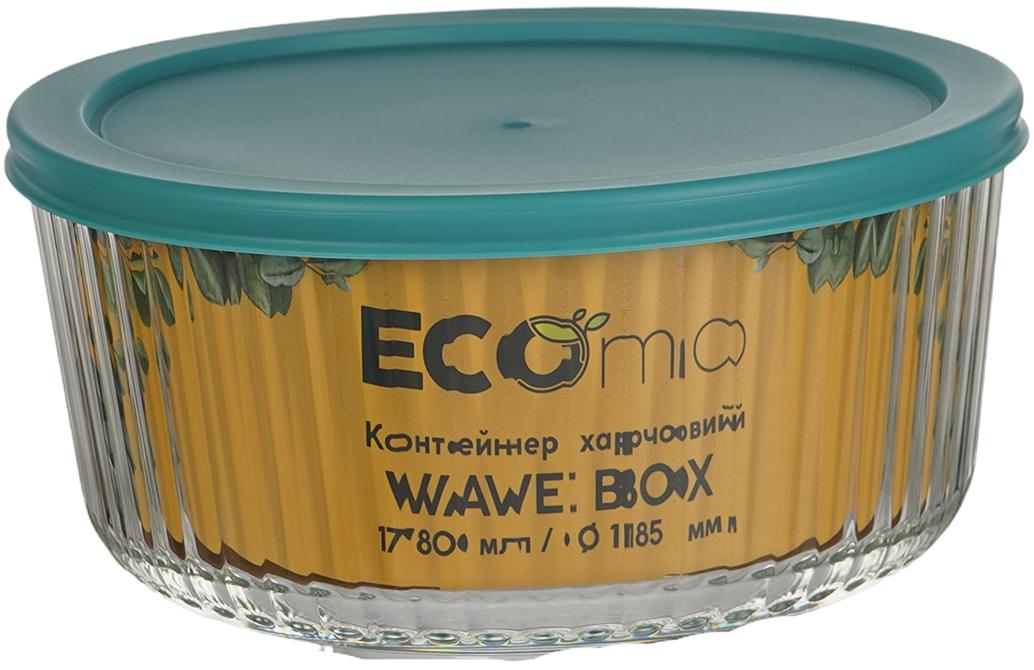 Контейнер Ecomo Wave Box круглый 1780 мл (3CC180-4H)