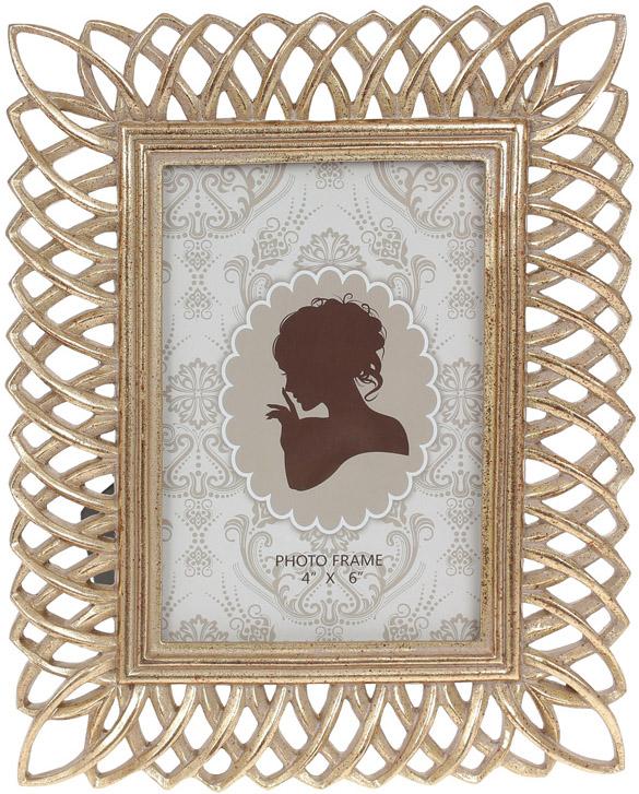 Фоторамка Animos Ажур для фото 10х15 см Состаренное золото (BD-450-208)