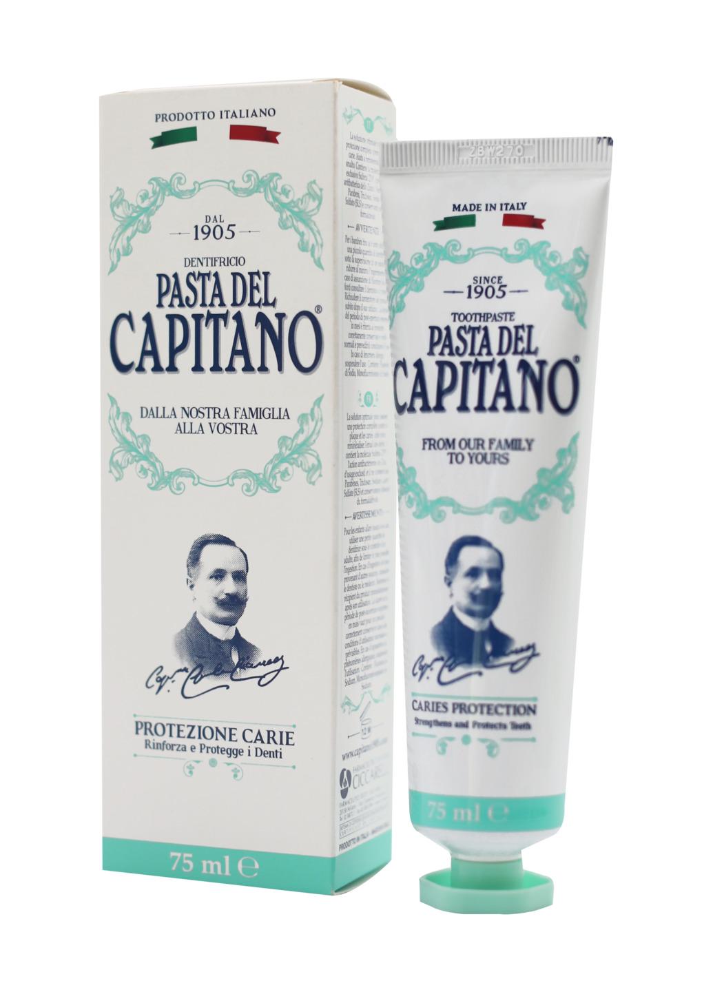 Зубна паста Pasta Del Capitano 1905 Caries Protection 75 мл - фото 1