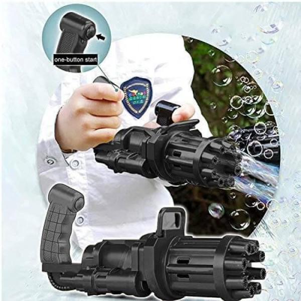 Пулемет игрушечный PRINCIPLE BUBBLE GUN GATLING Black - фото 14