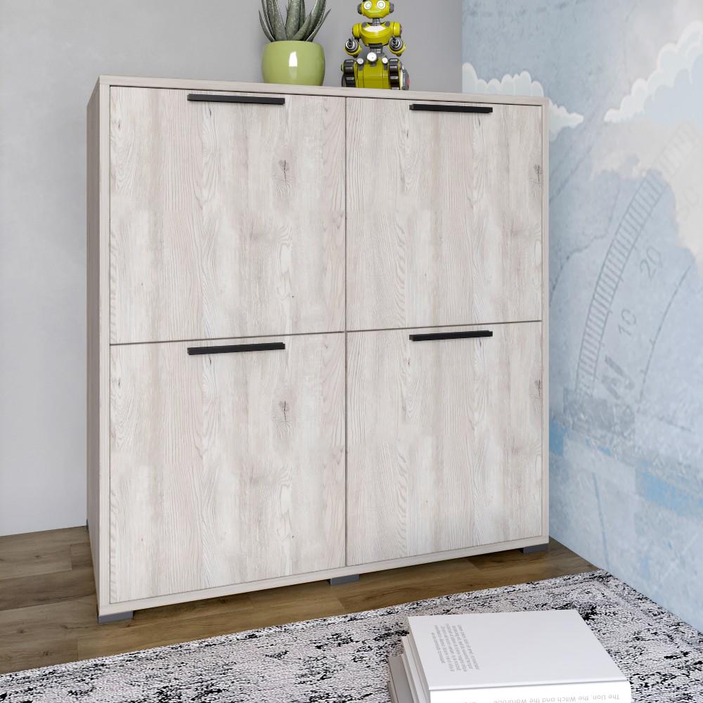 Тумба четырехдверная Lion Краш 82x43x86 см Самоа дымчатый (000-000-2542) Тумба четырехдверная Lion Краш 82x43x86 см Самоа дымчатый (000-000-2542)