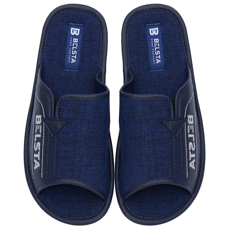 Тапочки мужские Белста надпись сбоку р. 41 Синий (4100567_41)