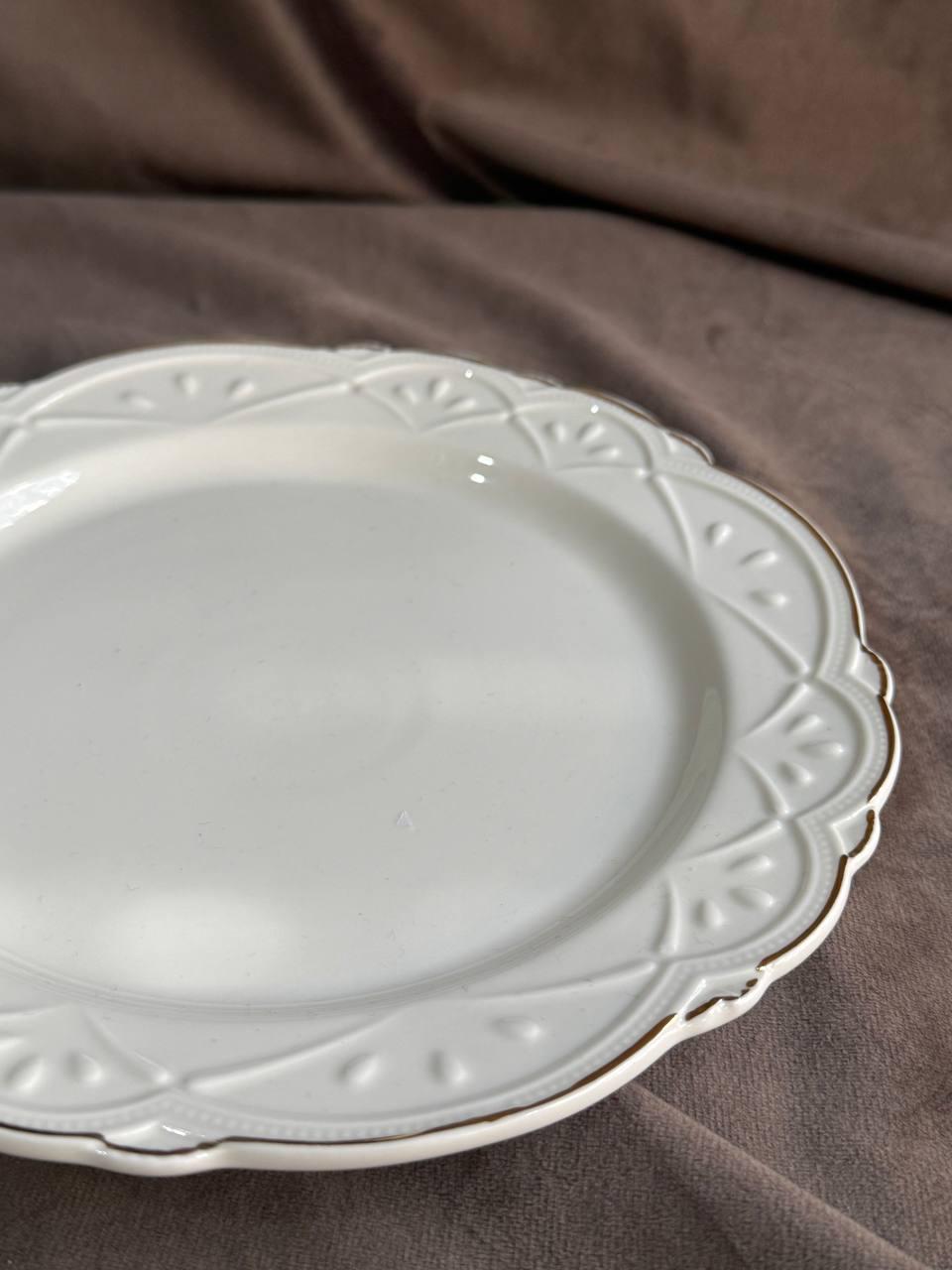 Тарілка десертна YIWU HP-20-37 керамічна 20 см Білий (HP-20-37) - фото 2 Тарілка десертна YIWU HP-20-37 керамічна 20 см Білий (HP-20-37) - фото 2