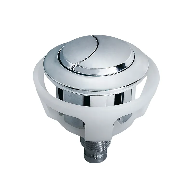 Кнопка спуска воды KOER KT-1403 для пневматического сливного клапана двойная для KT-0201 (OL-KR5700)