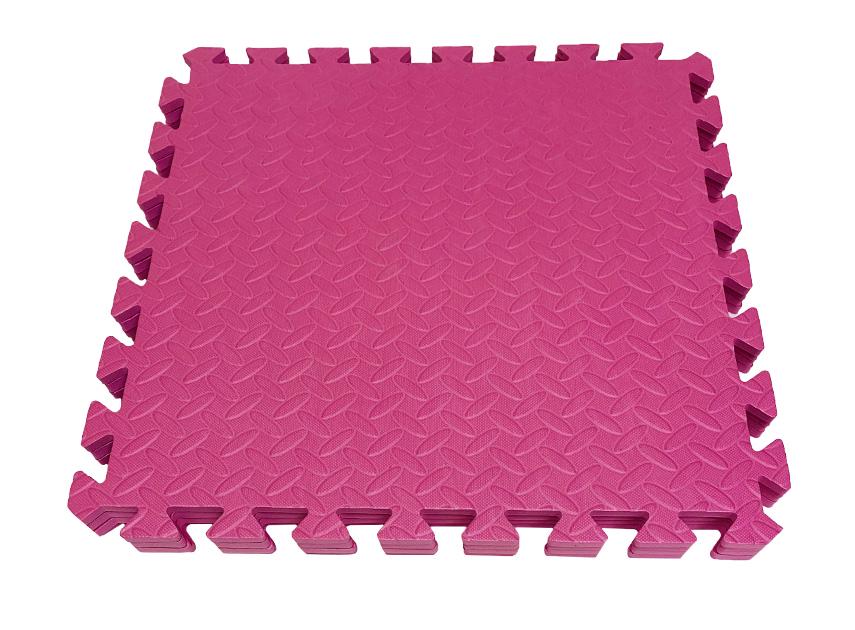 Підлога м'яка-пазл EVA 500х500х10 мм Рожевий (1029726306) - фото 4 Підлога м'яка-пазл EVA 500х500х10 мм Рожевий (1029726306) - фото 4