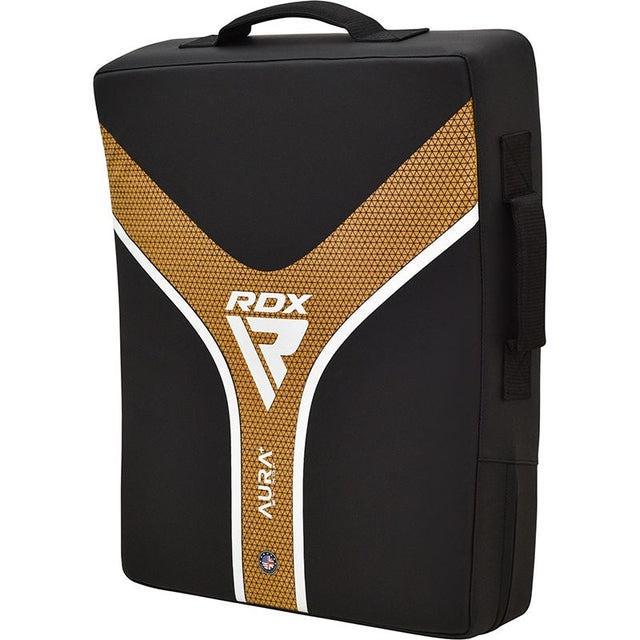 Маківара RDX Kick Shield Aura PLUS T-17 Heavy Black/Golden (KSR-T17BGL+) - фото 2