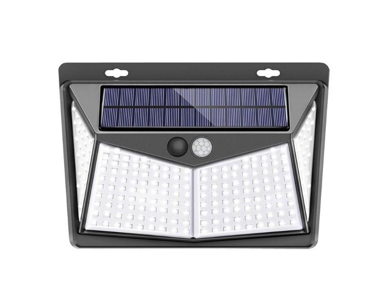 Уличный светодиодный светильник SUNROZ Solar Sensor Wall Light на солнечной батарее с датчиком движения