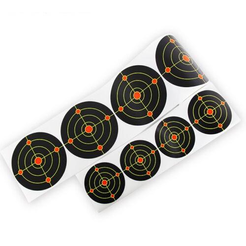 Наклейки-мишень для стрельбы самоклеящиеся Bullseye Splatter и Sefl 7" рулон 100 шт. - фото 3