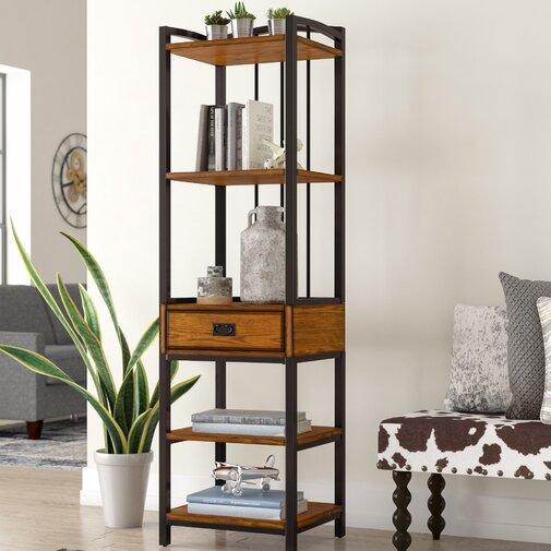 Стеллаж для хранения Loft NS-1841 1630x500x400 мм Черный (6156d5823edc877ba8589979)