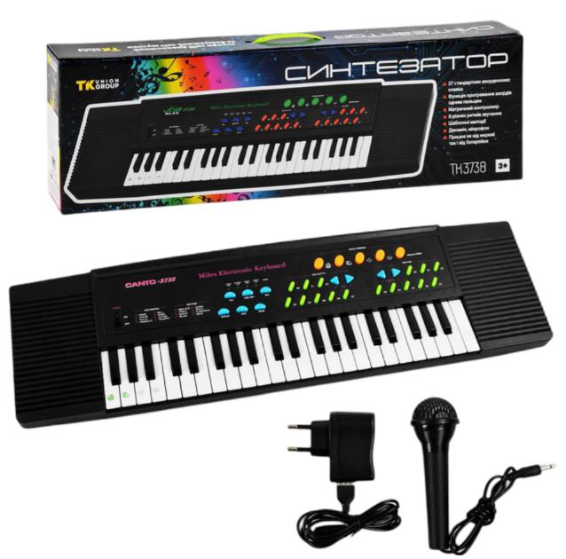 Пианино-синтезатор для малышей с микрофоном TK-Group (23380693) - фото 2