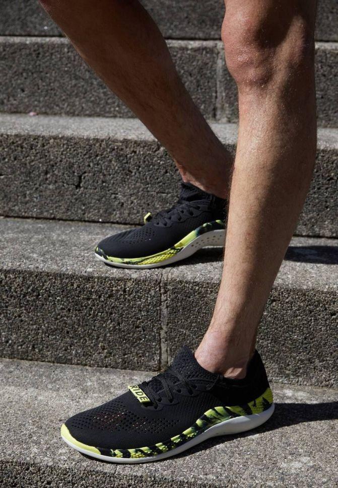 Кросівки чоловічі Crocs Literide 360 Pacer Marblet р. 43-44 Чорний (9658) - фото 3