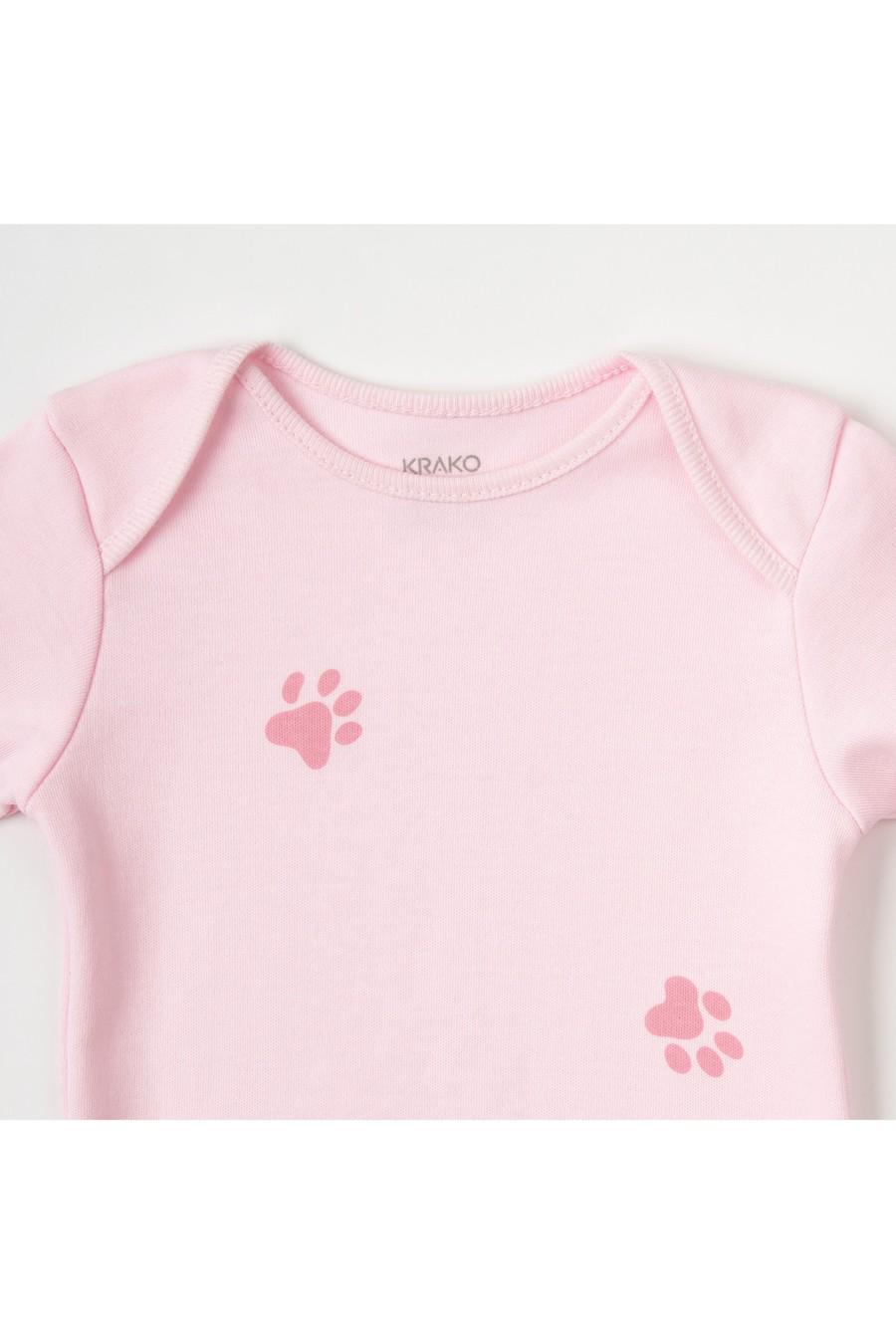 Боди KRAKO 80-86 см тигрик Розовый (77337) - фото 2 Боди KRAKO 80-86 см тигрик Розовый (77337) - фото 2