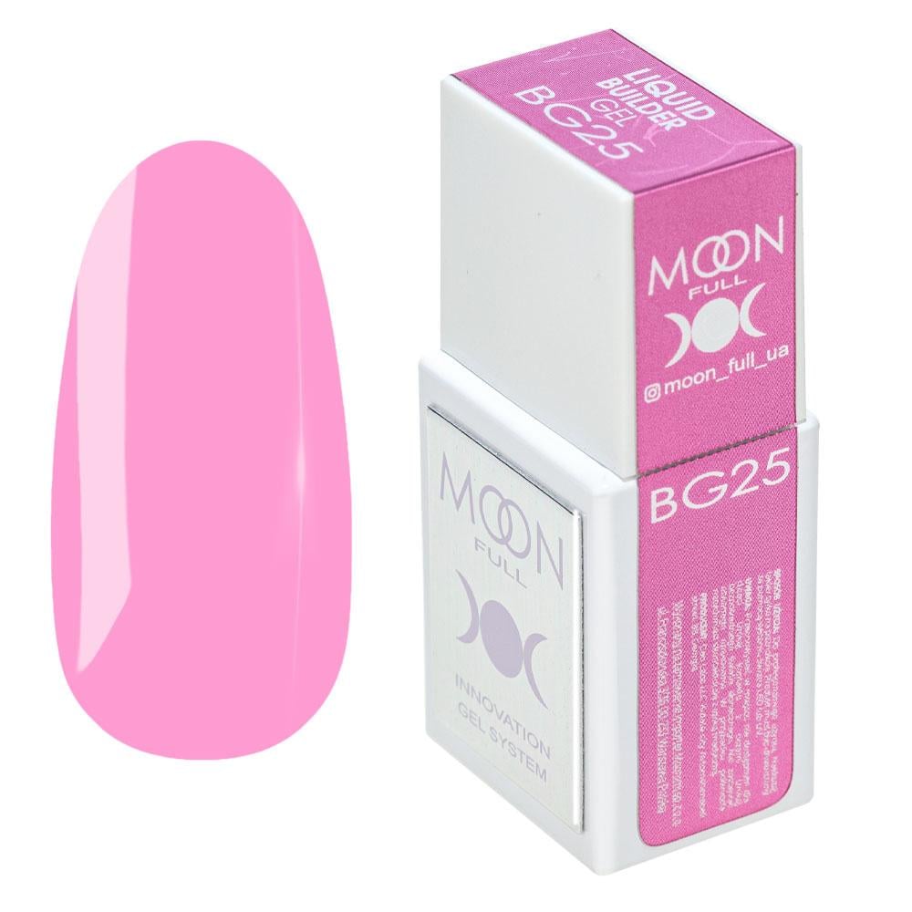 Гель для наращивания моделирующий Moon Full Liquid Builder Gel №BG25 15 мл