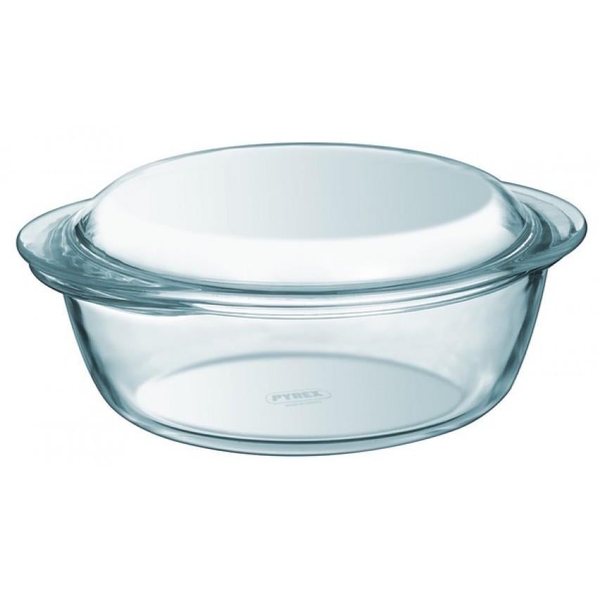 Кастрюля для запекания Pyrex Essentials круглая 2,2/0,8 л (208A000)