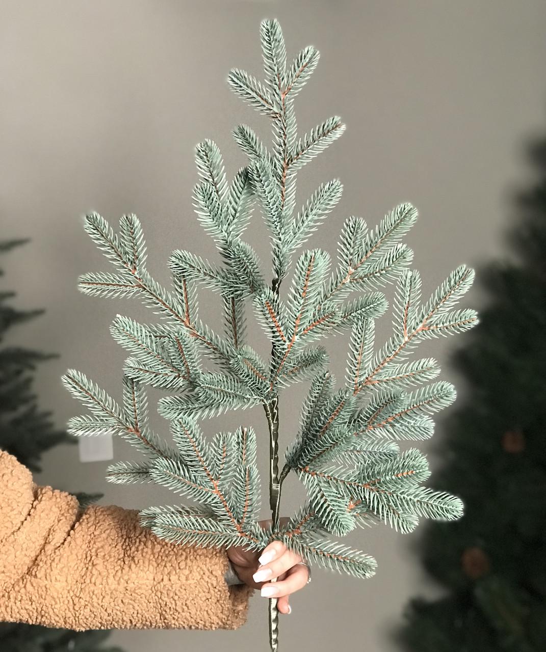 ᐉ Ветка искусственной хвои декоративная SGH Traditional 60 см Голубой ...