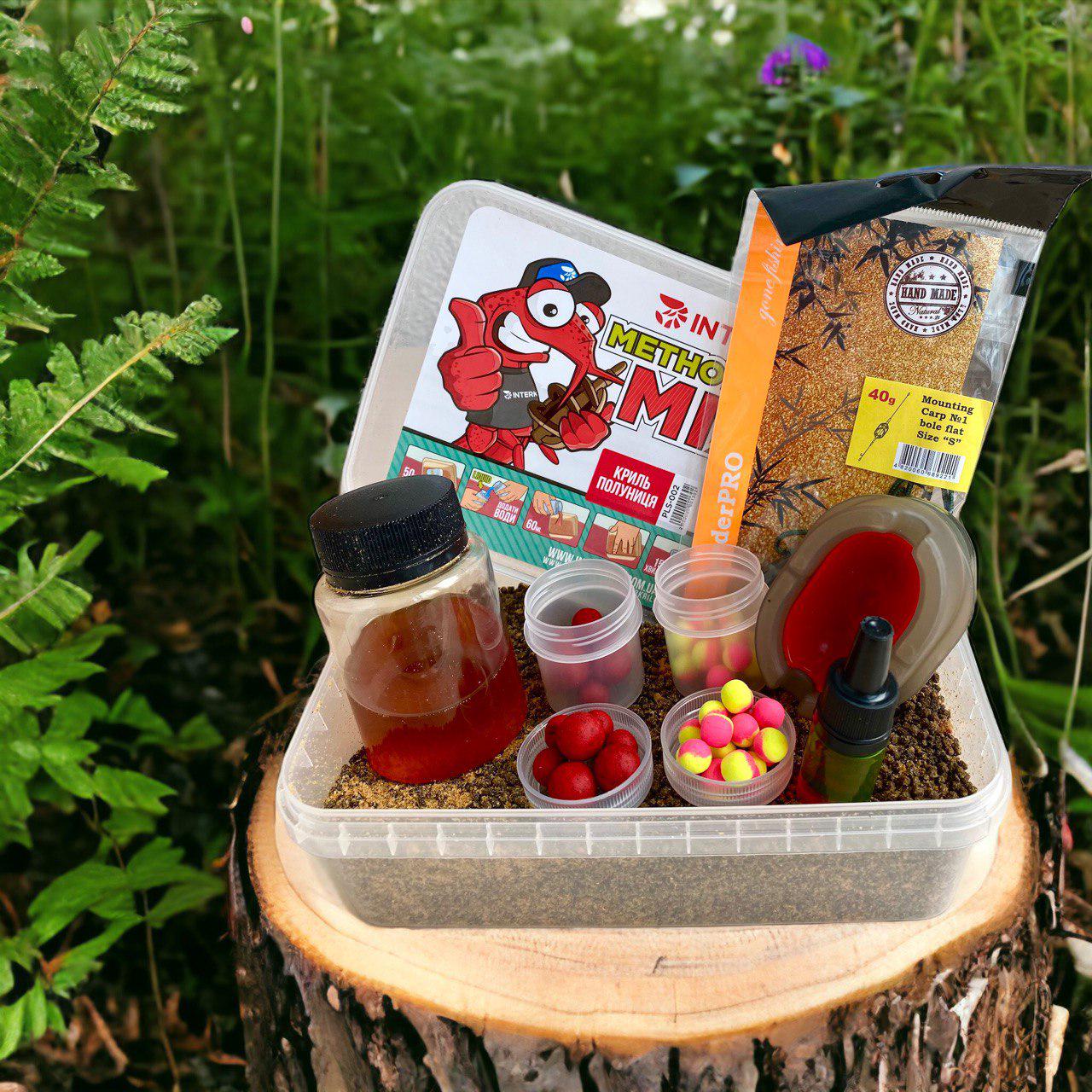 Комплект підкормки INTERKRILL Method/Stick MIX Кріль-полуниця 7в1 (435) - фото 2 Комплект підкормки INTERKRILL Method/Stick MIX Кріль-полуниця 7в1 (435) - фото 2