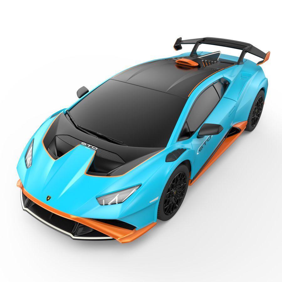 Радіокерована машинка дитяча Lamborghini Huracan STO гумові колеса (98800) - фото 3