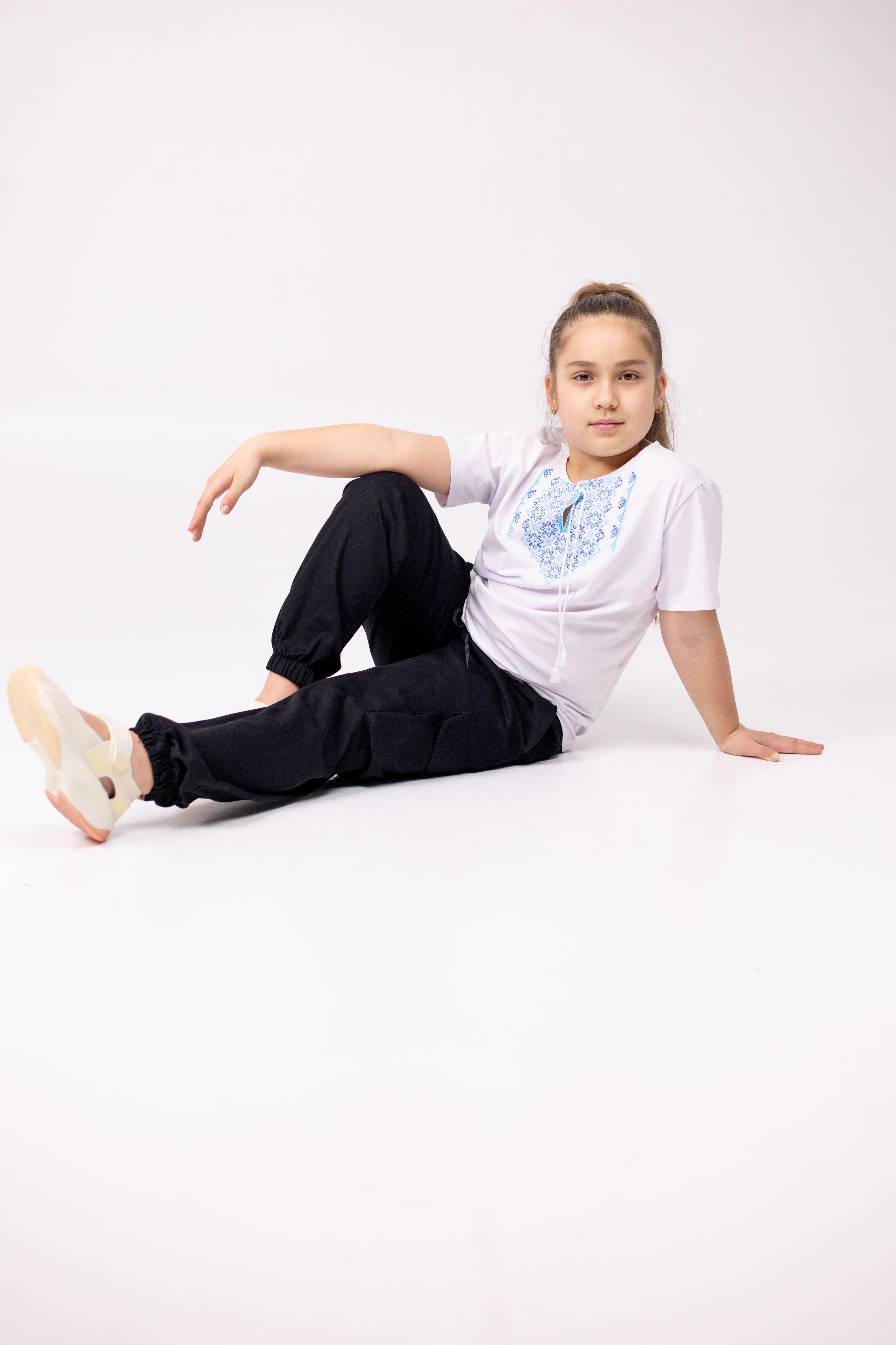 Джогеры детские на девочку демисезонные р. 158 Черный (джЧерный-158д2) - фото 3 Джогеры детские на девочку демисезонные р. 158 Черный (джЧерный-158д2) - фото 3