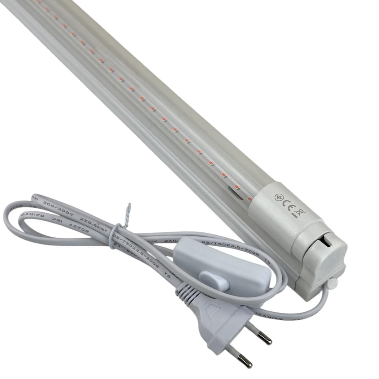 Фитосветильник Led-Story PROFESSIONAL чип Bridgelux полный спектр 9W Т8 G13 0,6 м 220V (37368754)
