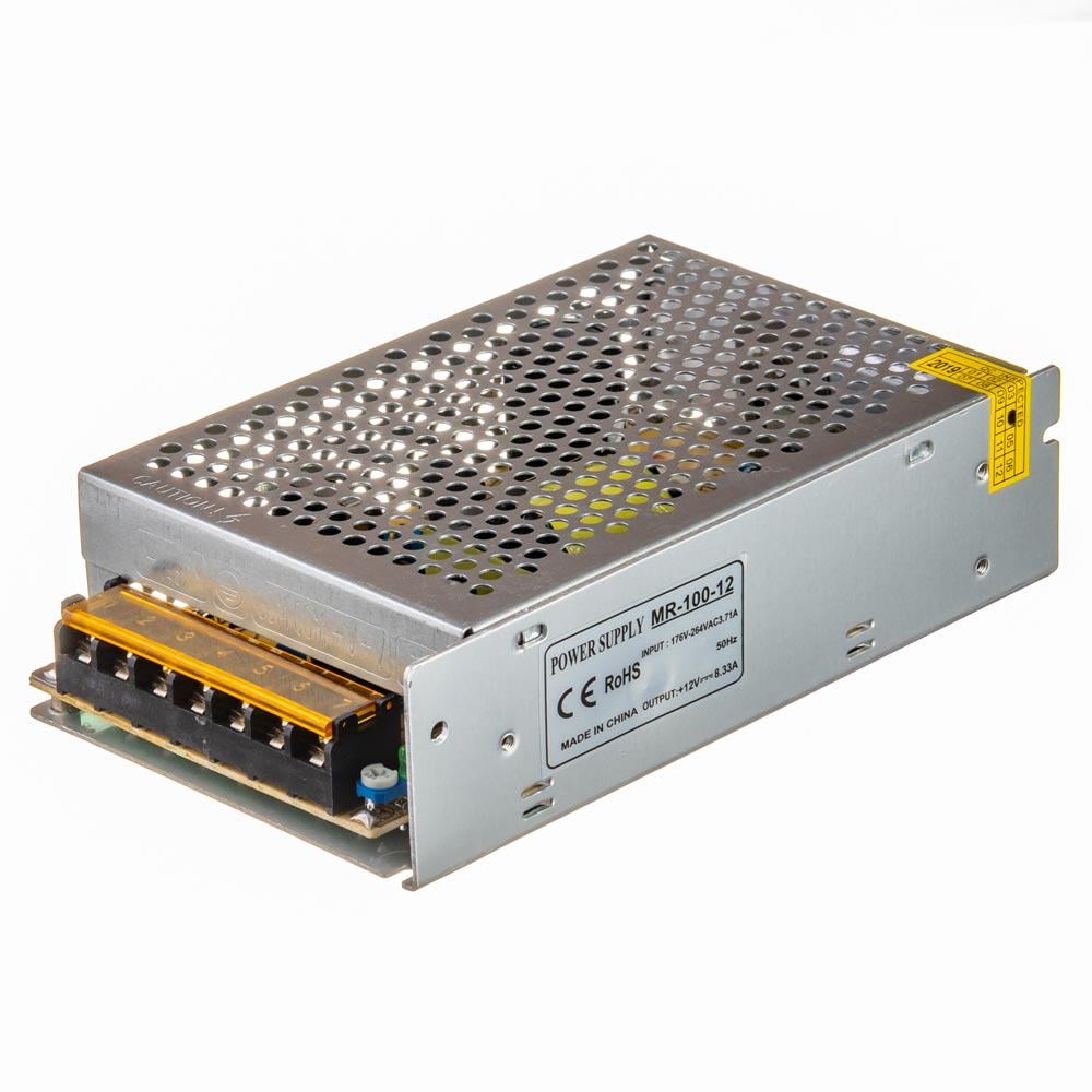 Блок питания Led MR 12 V 8,33 A 100 Вт IP20