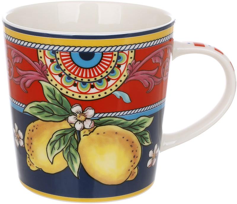 Чашка порцелянова Sicilia Ornamento 450 мл - фото 1 Чашка порцелянова Sicilia Ornamento 450 мл - фото 1