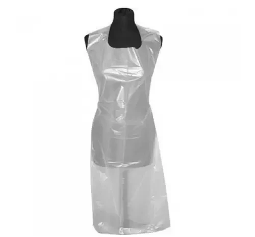 Фартух одноразовий Panni Mlada TM 0,8х1,25 м 100 шт. поліетилен Білий (00249)