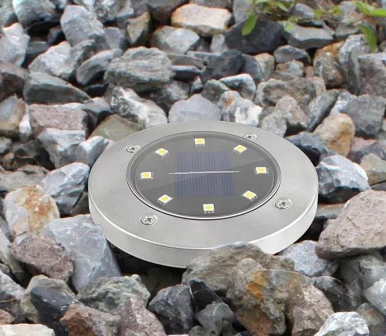 Набор солнечных ламп LED Terra 8 LED 4 шт.