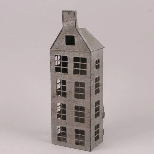Подсвечник металлический Дом 40 см (39583)