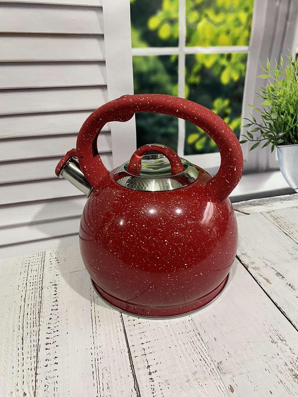 Чайник Benson 3 л Красный (BN-729) Чайник Benson 3 л Красный (BN-729)