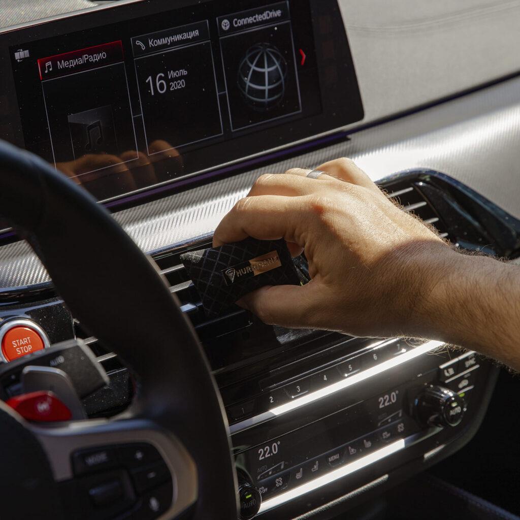 Ароматизатор HURRICANE SILVER ПРЕМІУМ преміальний чоловічий аромат з нотами деревини кави та тютюну - фото 3