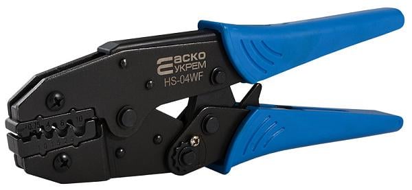 Обжимной инструмент АСКО-УКРЕМ HS-04WF 0,75-6 мм2 для наконечников/гильз (A0170010005)