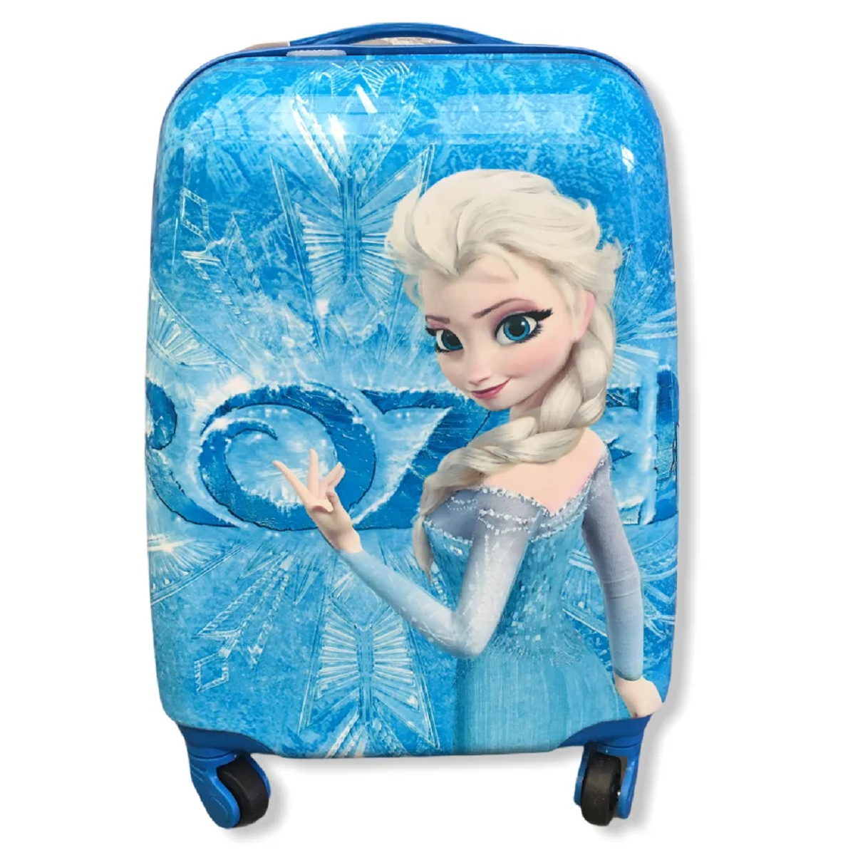 Чемодан детский Холодное сердце Эльза пластиковый 42 см 4 колеса (Bp048601)