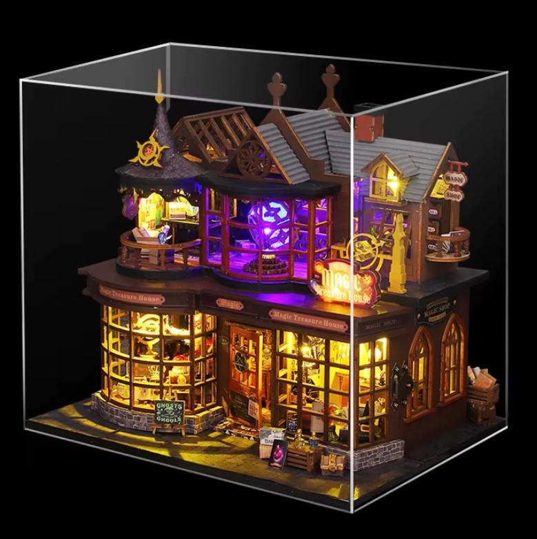 Конструктор DIY House Magic City румбокс Міні-місто 23,5x18x22 см в коробці (2104618649) - фото 2 Конструктор DIY House Magic City румбокс Міні-місто 23,5x18x22 см в коробці (2104618649) - фото 2