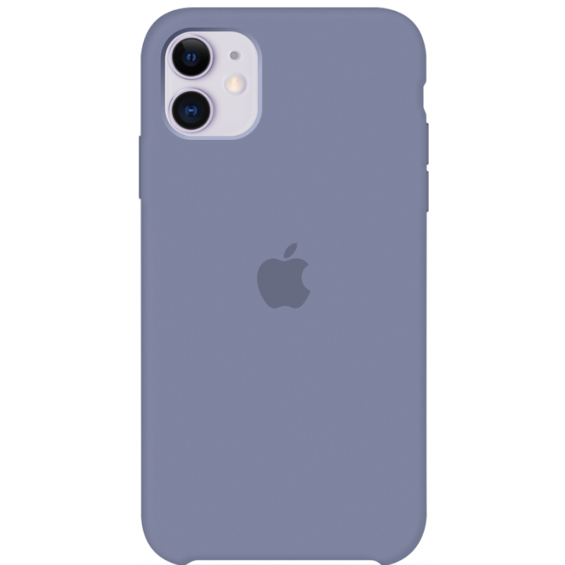 Чехол GoVern Silicone Case Full для Apple iPhone 11 Lavender Gray