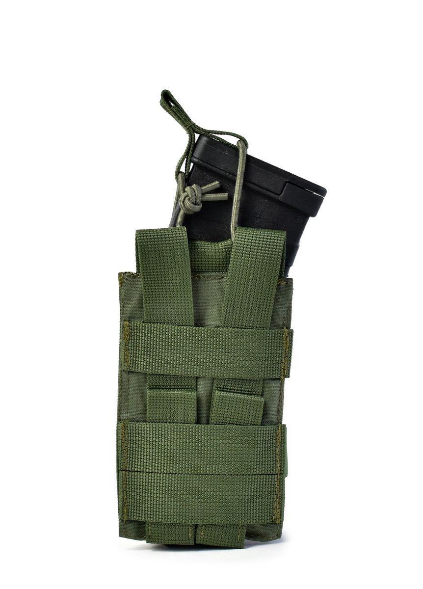 Підсумок для магазинів одинарний GIG military Elastic еластичний Ranger Green (2311000-rg) - фото 2