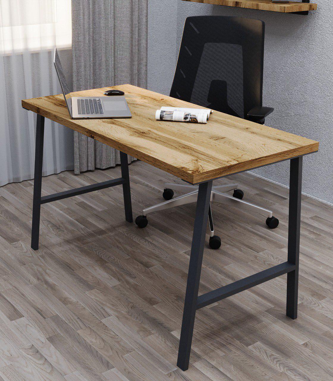 Стол письменный Loft Серия 7 1200х600х32 мм Дуб тахо (20328059)