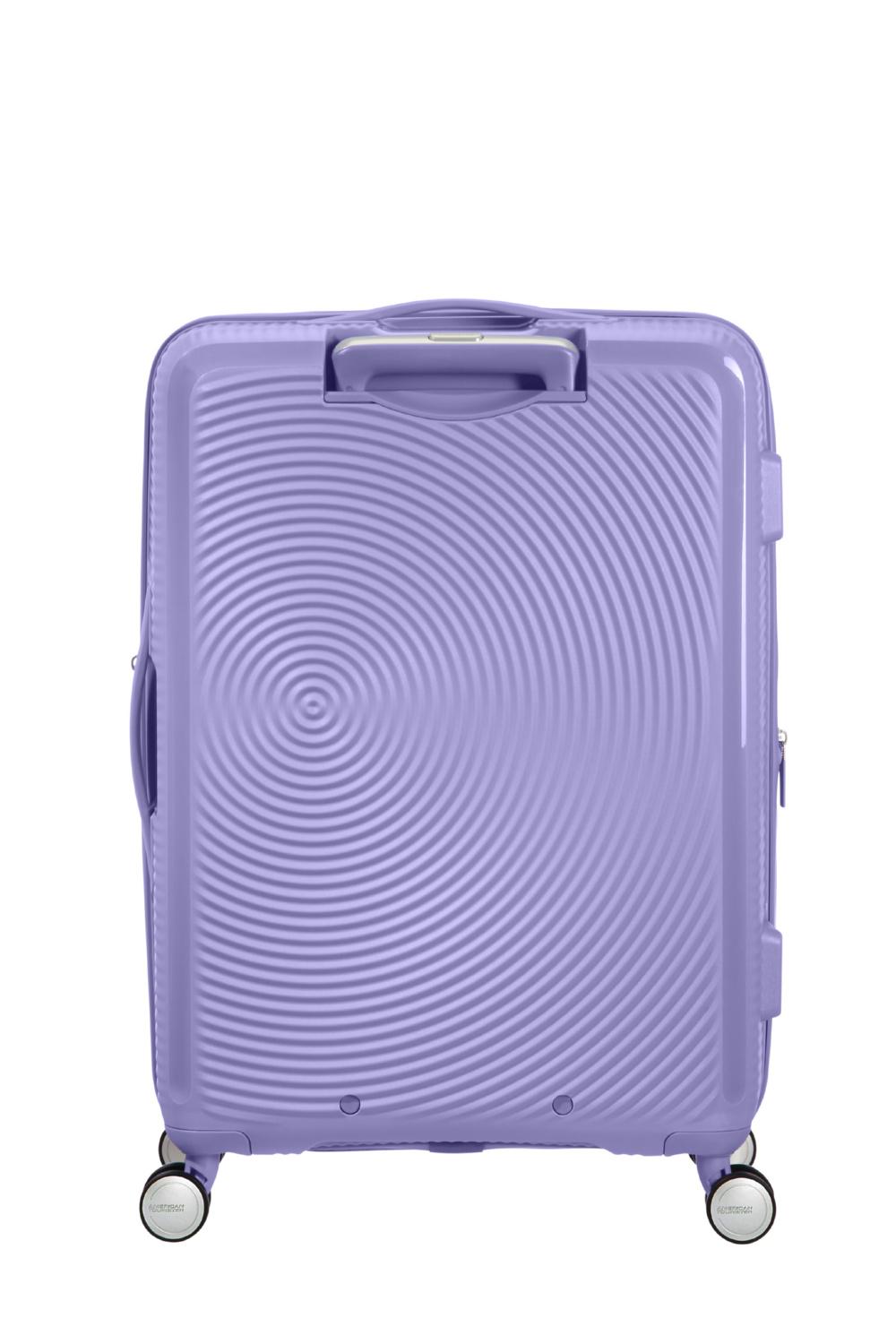 Чемодан American Tourister Soundbox 67х56,75х29/32 см Голубой (32G/82002) - фото 6