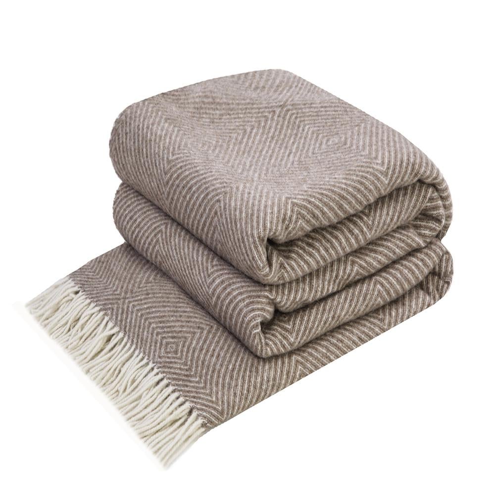 Плед вовняний Love You Ромб 140x200 см (4235)