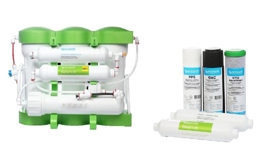 Фильтр обратного осмоса Ecosoft P'URE BALANCE (MO675MPUREBAL+CHV5PUREBAL)
