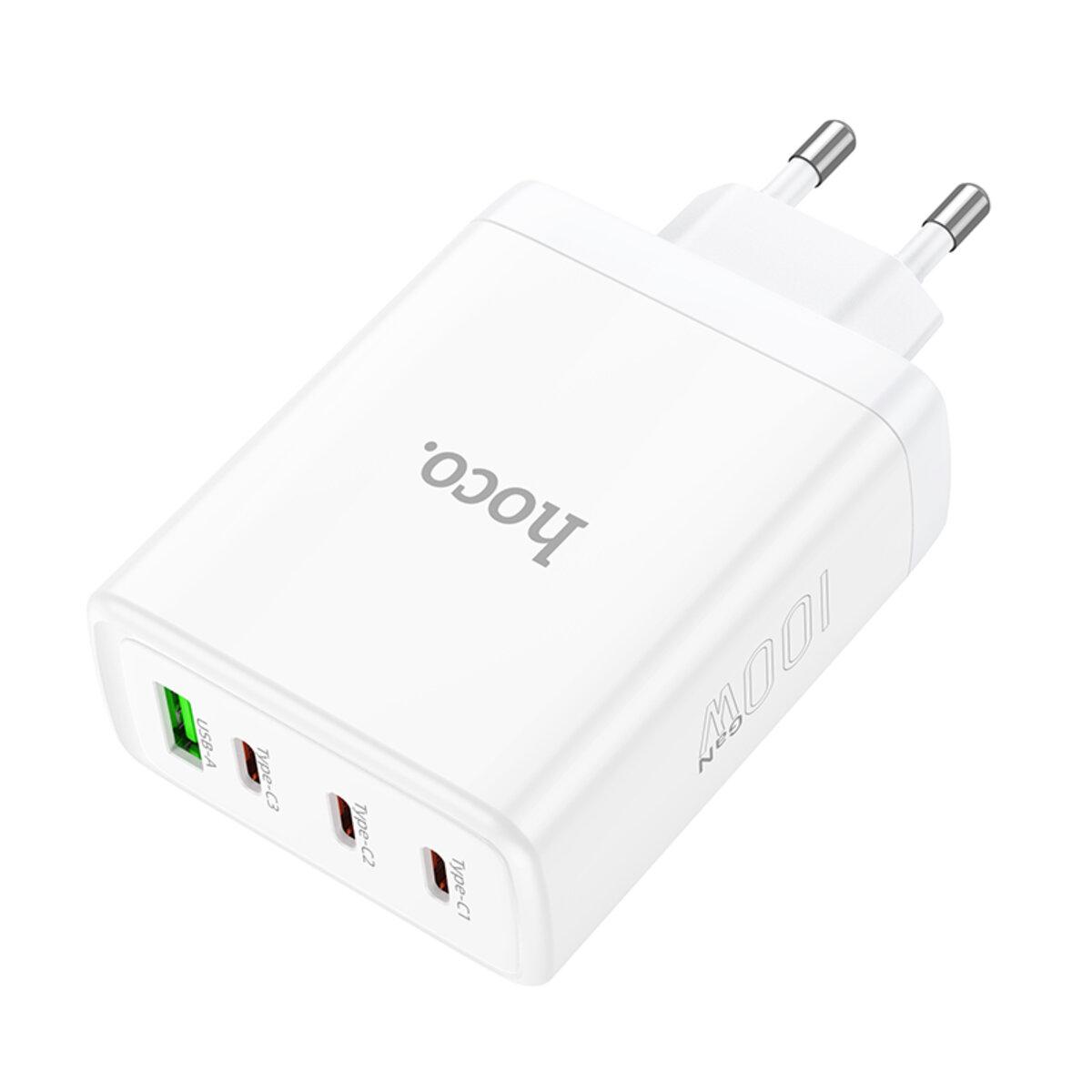 ᐉ Зарядное устройство Hoco N31 Leader PD 100W White (3C1A) • Купить в ...