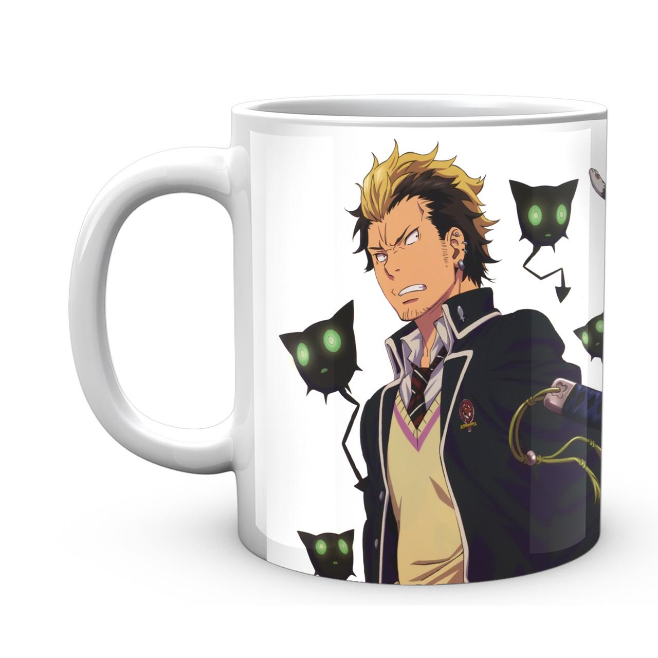 Чашка Geekland Blue Exorcist Рин Юкио Рюди 330 мл (BE 02.16)