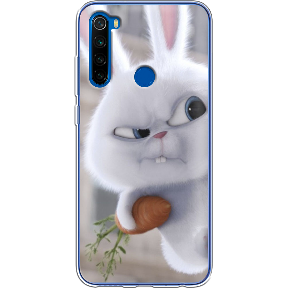 Чехол Boxface Xiaomi Redmi Note 8T Rabbit Snowball Прозрачный силикон (38532-up1116-38532)