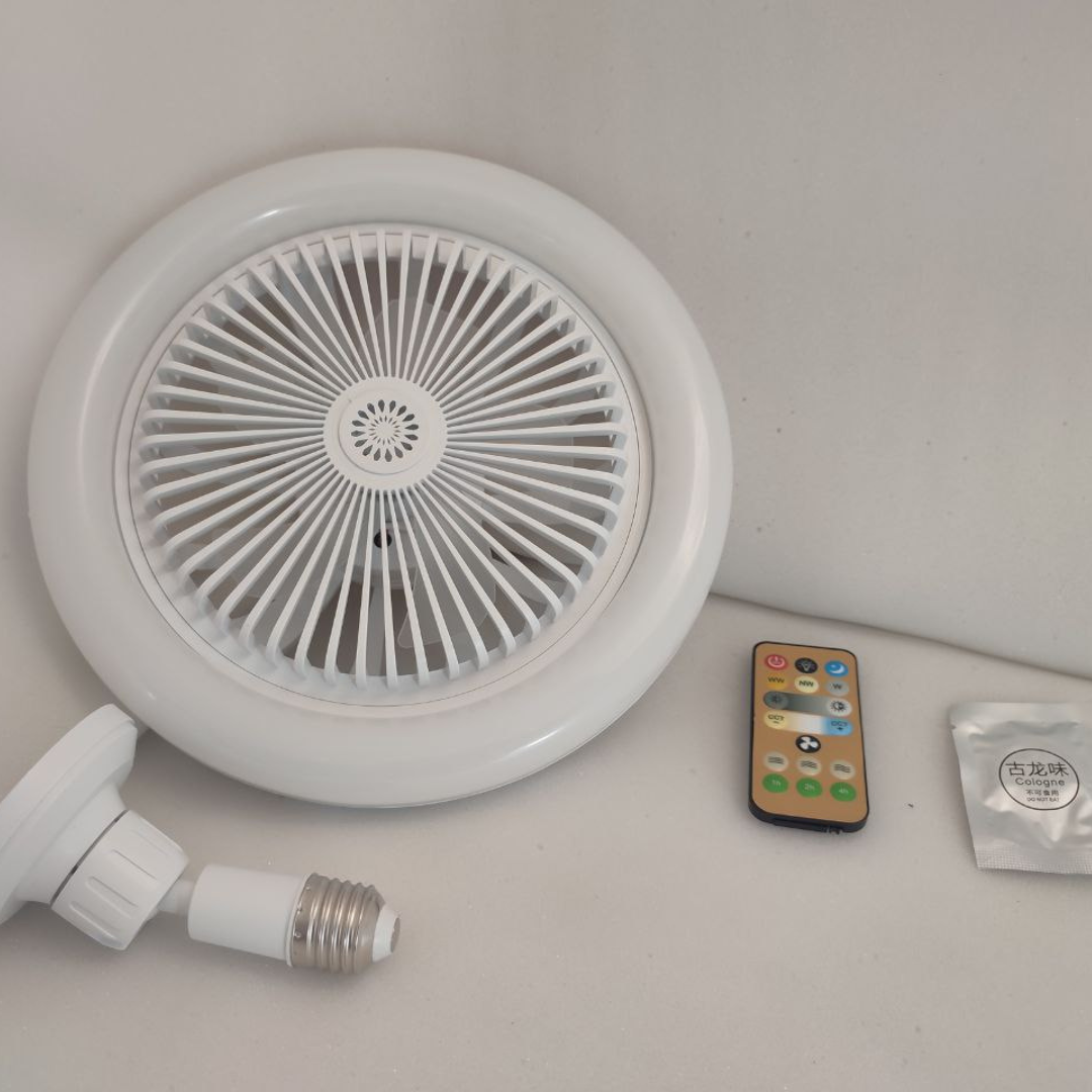 Вентилятор-люстра в патрон LED Multi-Function Fan Light із поворотним шарніром (EVA-27) - фото 3