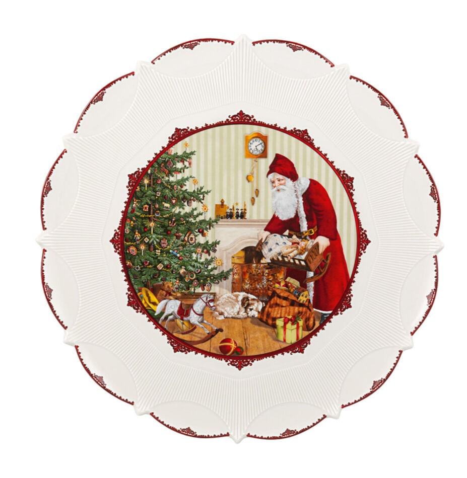 Блюдо сервировочное Villeroy & Boch Toy's Fantasy новогоднее круглое круглое круглое 42 см (1483322241)