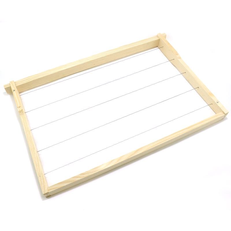 Взбитая рамка для ульев Дадан с проволокой 300 мм (00040)