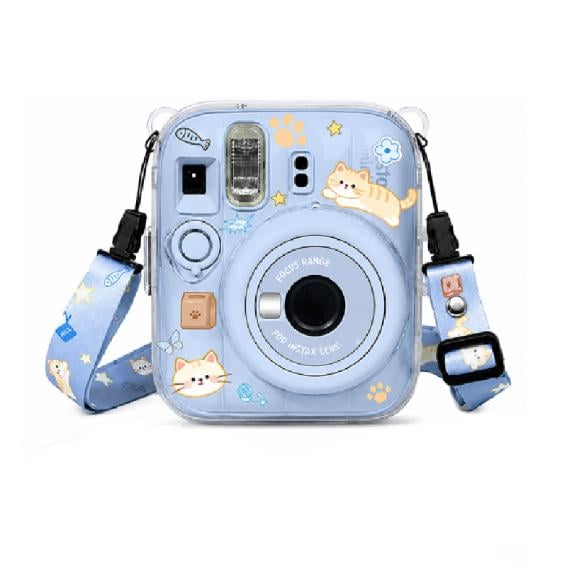 Чохол для Fujifilm Instax Mini 13 Котик Прозорий (34789194)