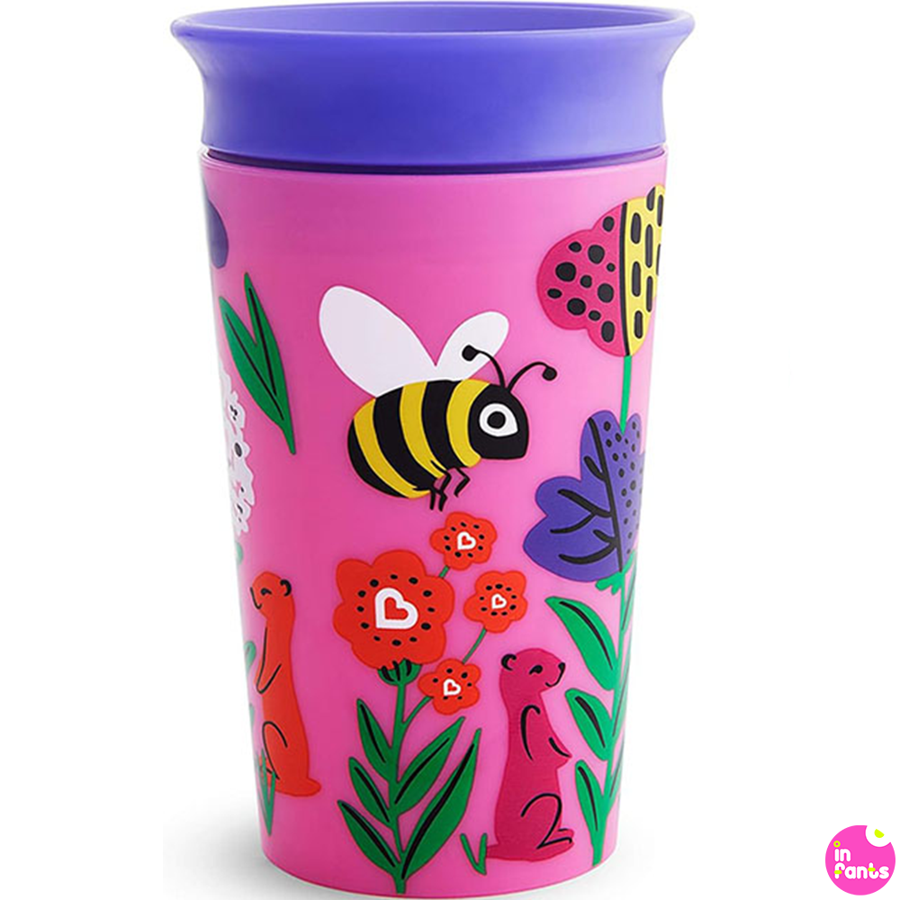 Чашка непроливна Munchkin Miracle 360 Wildlove Bee (00474) - фото 5