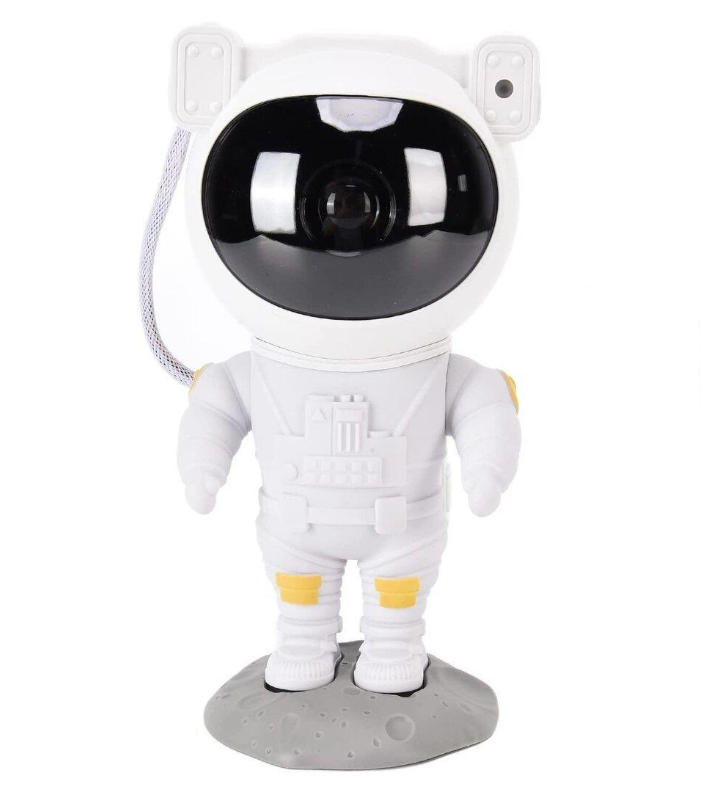 Нічник-світильник Астронавт лазерний проектор зоряного неба 360° 24 см (217689)
